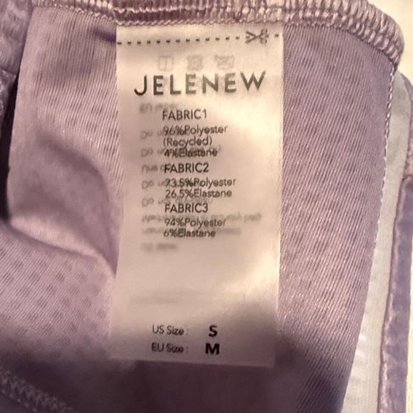 Jelenew Pastel Pedal Short Sleeve Cycling Jersey - Light Purple - Picture 4 of 4